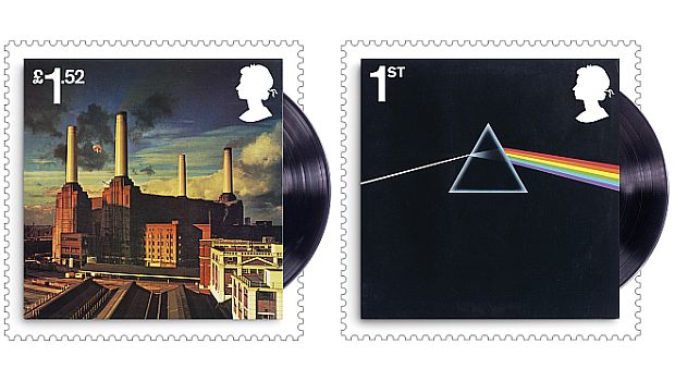 Pink Floyd Briefmarken am 7. Juli