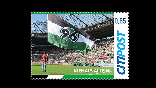 Fußball: Briefmarken für Hannover 96