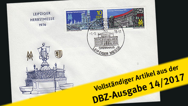 Messe-Briefmarken in der DDR