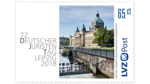 Briefmarkenedition zum 72. Deutschen Juristentag