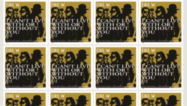 Rockstars von U2 auf neuer Briefmarke