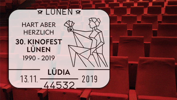 Kinofest Lünen 2019: Filmpreis „Lüdia“ auf Sonderstempel
