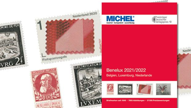 Das Titelbild vom Michel Briefmarken-Katalog Benelux 021