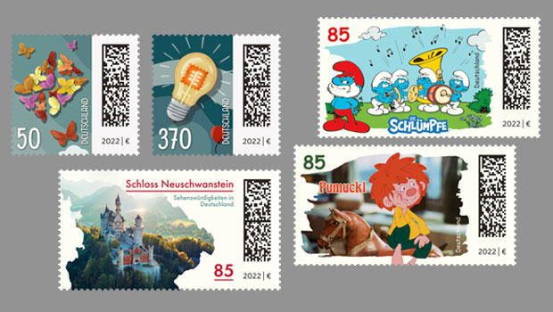 Briefmarken Deutschland September 2022